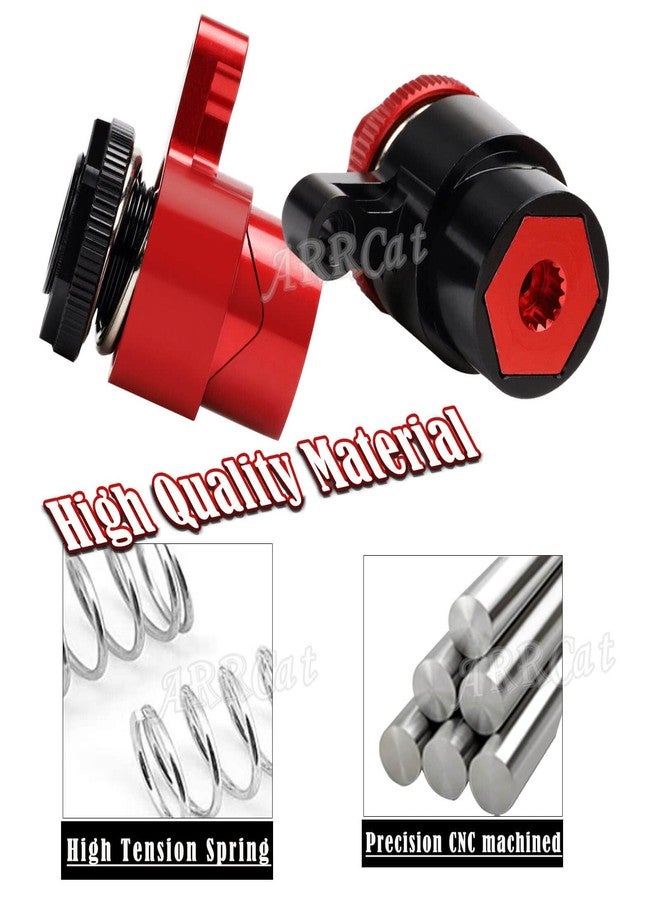 ARRCat Upgrades Part for 1/5 KRATON 8S BLX,Outcast 8S BLX,Aluminum Servo Saver Shaft Spring Set,Upgrades Hop-up for 1/5 KRATON/Outcast 8S BLX, #ARA340166,ARA340168,ARA340165,Black - Image 5